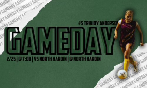 Our Lady Gators Travel to North Hardin 
JV 7pm eastern 
Varsity right after  
Let’s go Lady Gators