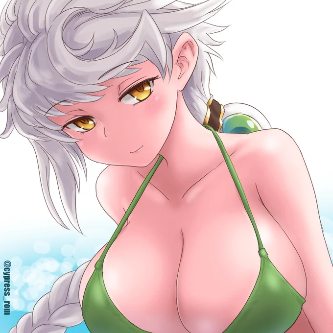 せっかくなんで今までに描いた水着雲龍再掲しておきますね絵柄がバラバラ!! 