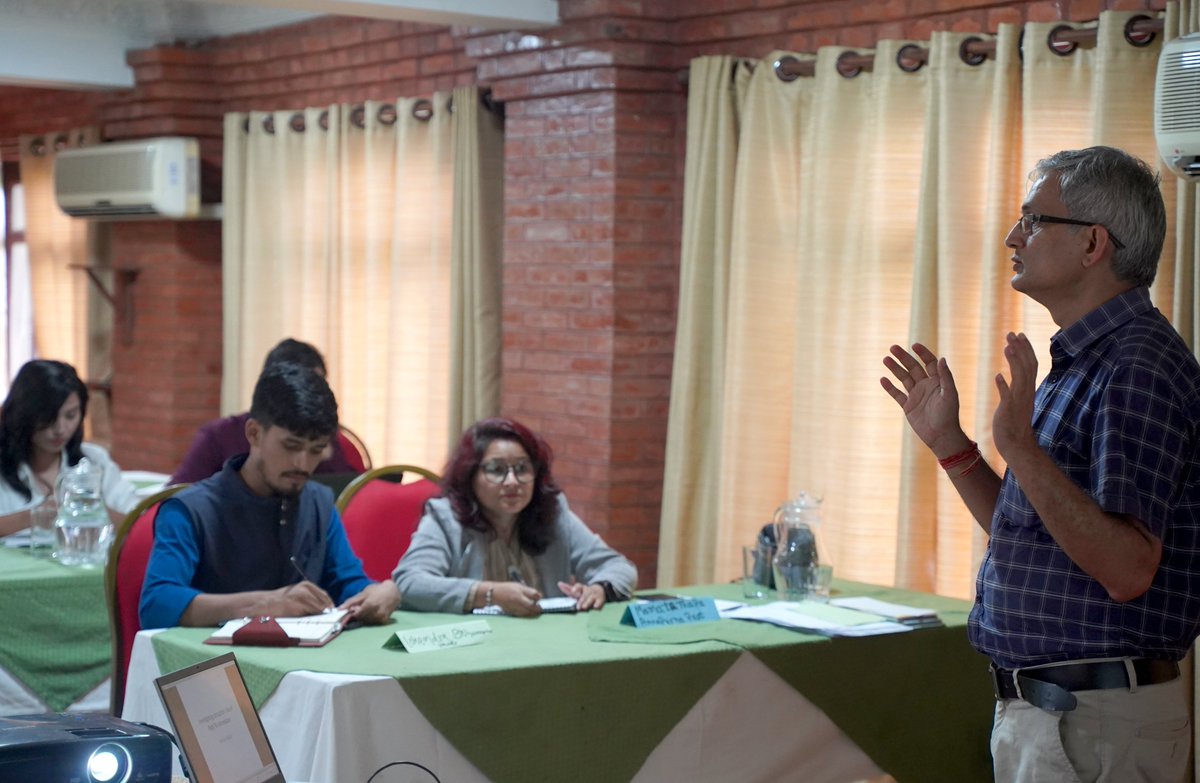 cijnepal's tweet photo. Understanding Kleptocracy (IJ Training: 24-26 September 2024, 2nd day ) : @ramjeedahal https://t.co/ADMsaVeToO