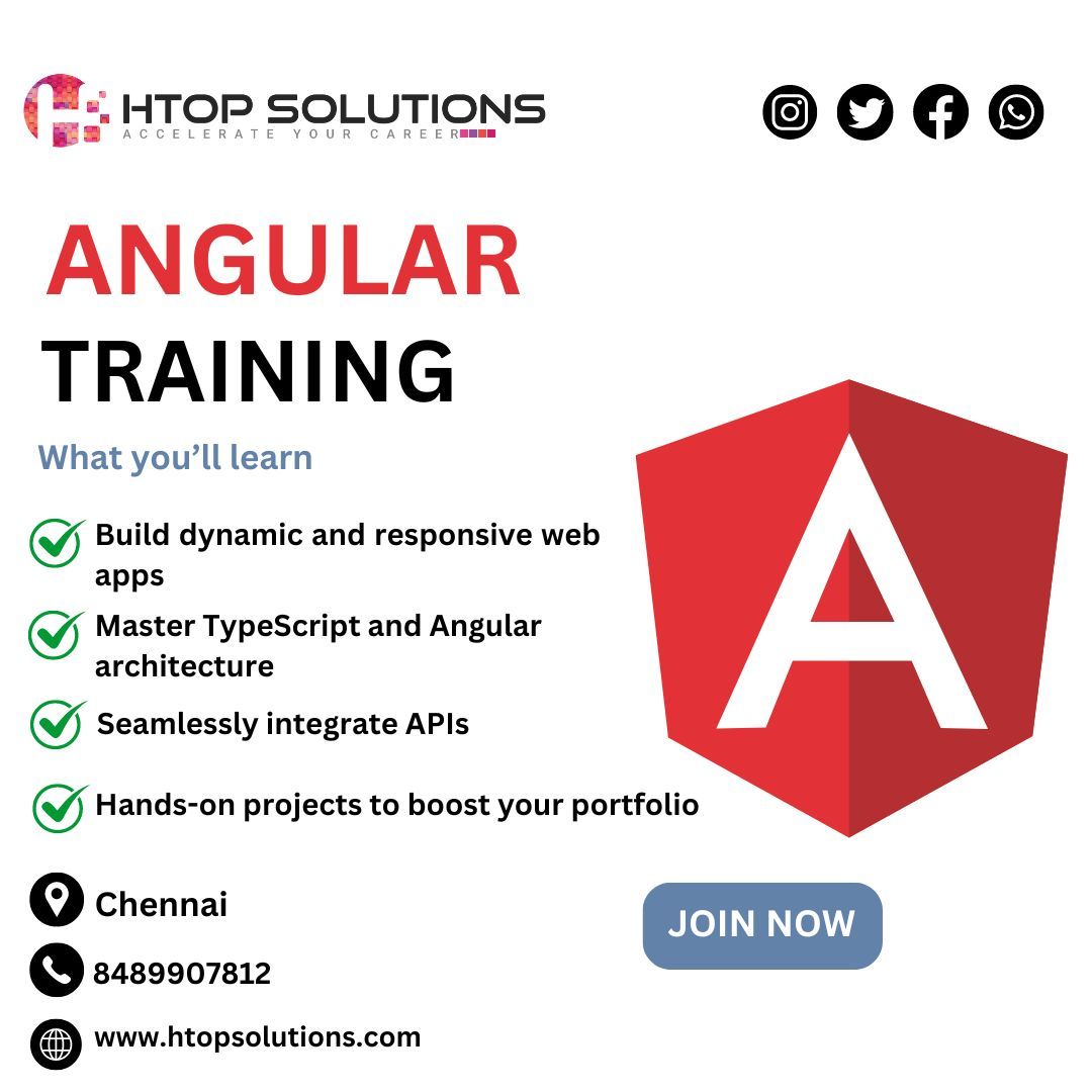htop_online's tweet image. Whether you're just starting out or looking to sharpen your skills, mastering Angular will take your front-end development to the next level.
Call us at 8489907812 with any queries Or send the mail to info@htopsolutions.com
#AngularCourse #WebDevelopment #FrontendMastery