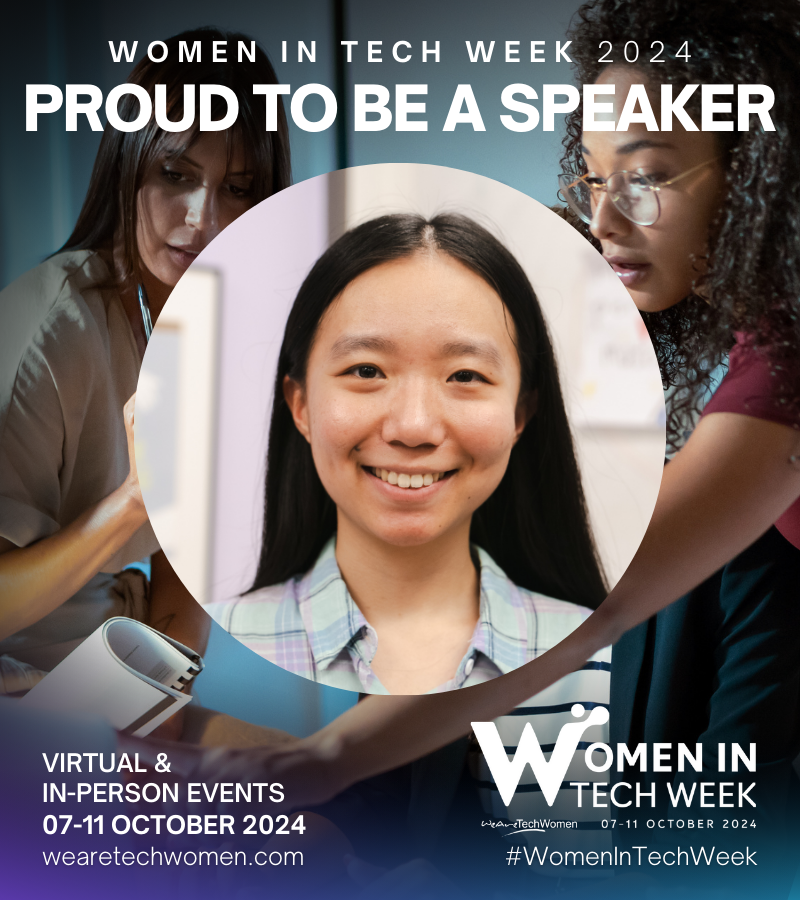 TechUPWomen's tweet photo. We're thrilled to welcome Nina Ma to our panel for #WomenInTechWeek!
Nina is a TechUPWomen alumna who worked as a Software Engineer at Microsoft and is now a Digital Consultant at McKinsey.
@WeAreTechWomen
#WomenInTech #TechUP5 #SoftwareEngineer #Consultant #TechCareer https://t.co/EDmNDlz6Dx