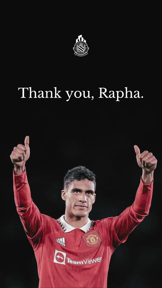 From the bottom of our heart,
Merci, Rapha. 🔴🤍

- <a href="/raphaelvarane/">Raphaël Varane</a> -