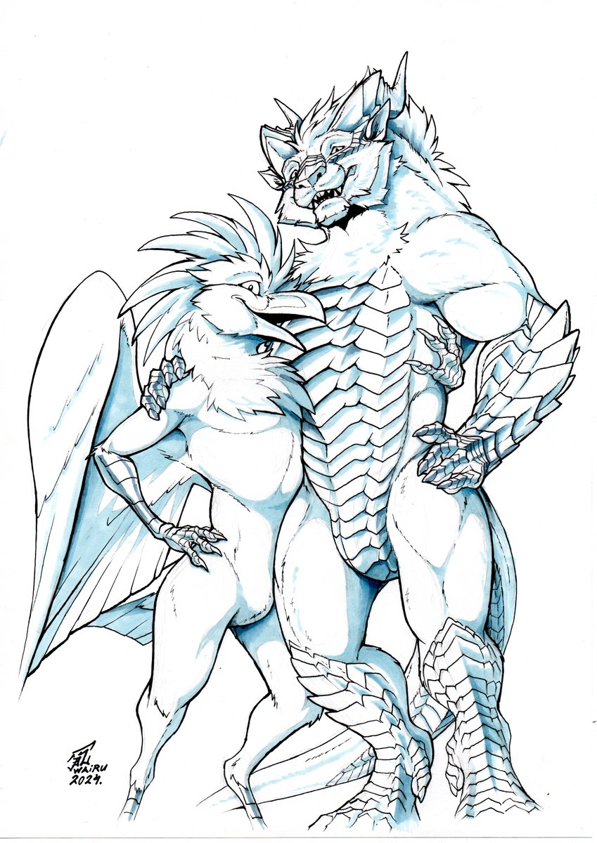 Birdie and Daddy Wai! :3