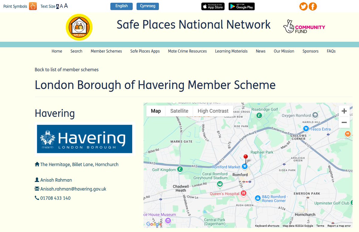 Safe Places National Network (@safeplacesuk) on Twitter photo Over the moon to see the first Membership sponsored by <a href="/theortusgroup/">The Ortus Group</a> is up and running
Welcome on board <a href="/LBofHavering/">Havering Council</a> it's great to have you on board Over the moon to see the first Membership sponsored by <a href="/theortusgroup/">The Ortus Group</a> is up and running
Welcome on board <a href="/LBofHavering/">Havering Council</a> it's great to have you on board