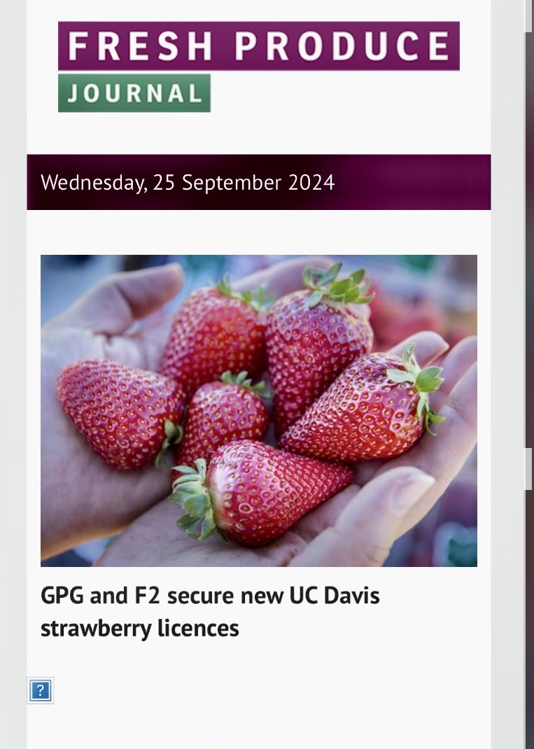 Today we made the headlines …