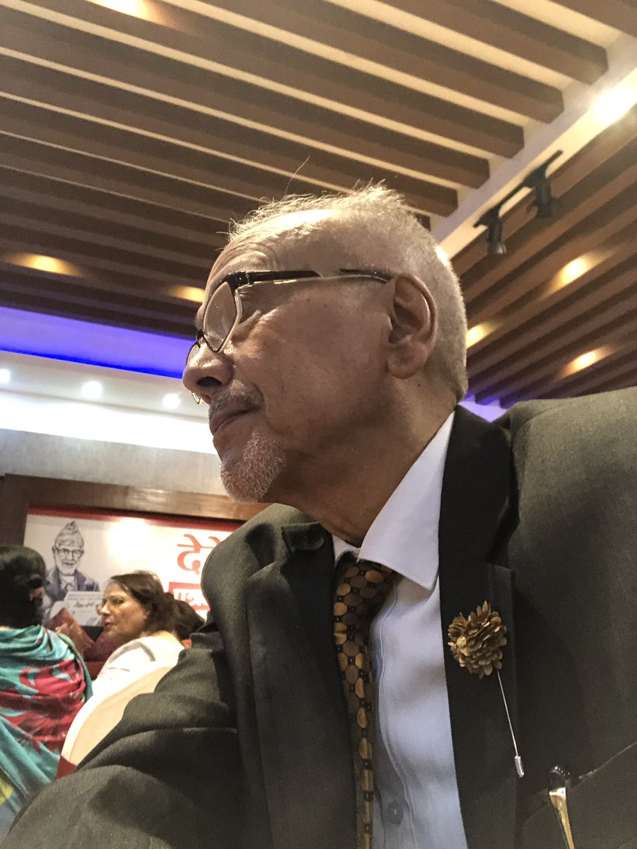 drbishnuhnepal's tweet photo. #ShambhuShrestha,Editor, #Dristi,was awarded 2024 #DevendraGautamJournalismAeard-followed by #RaghunathGhimire-associated long w #NepalPost!Great News was #Shambhu announced-cash prize of NRs1lac-he received-wd go to a kidney replaced #Journalist!He did!
#Nepal-#Journalism@#NYT https://t.co/nyXzhGWXuD