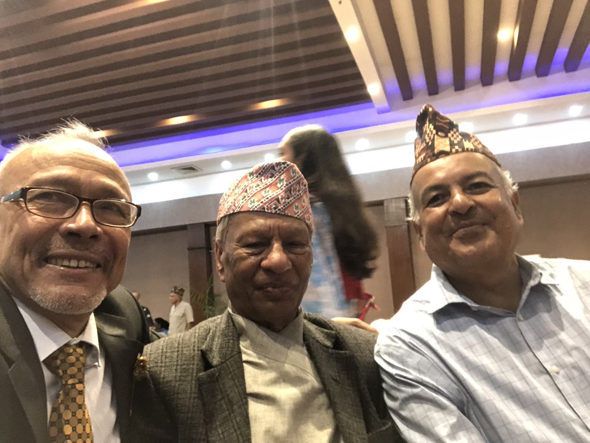 drbishnuhnepal's tweet photo. #ShambhuShrestha,Editor, #Dristi,was awarded 2024 #DevendraGautamJournalismAeard-followed by #RaghunathGhimire-associated long w #NepalPost!Great News was #Shambhu announced-cash prize of NRs1lac-he received-wd go to a kidney replaced #Journalist!He did!
#Nepal-#Journalism@#NYT https://t.co/nyXzhGWXuD