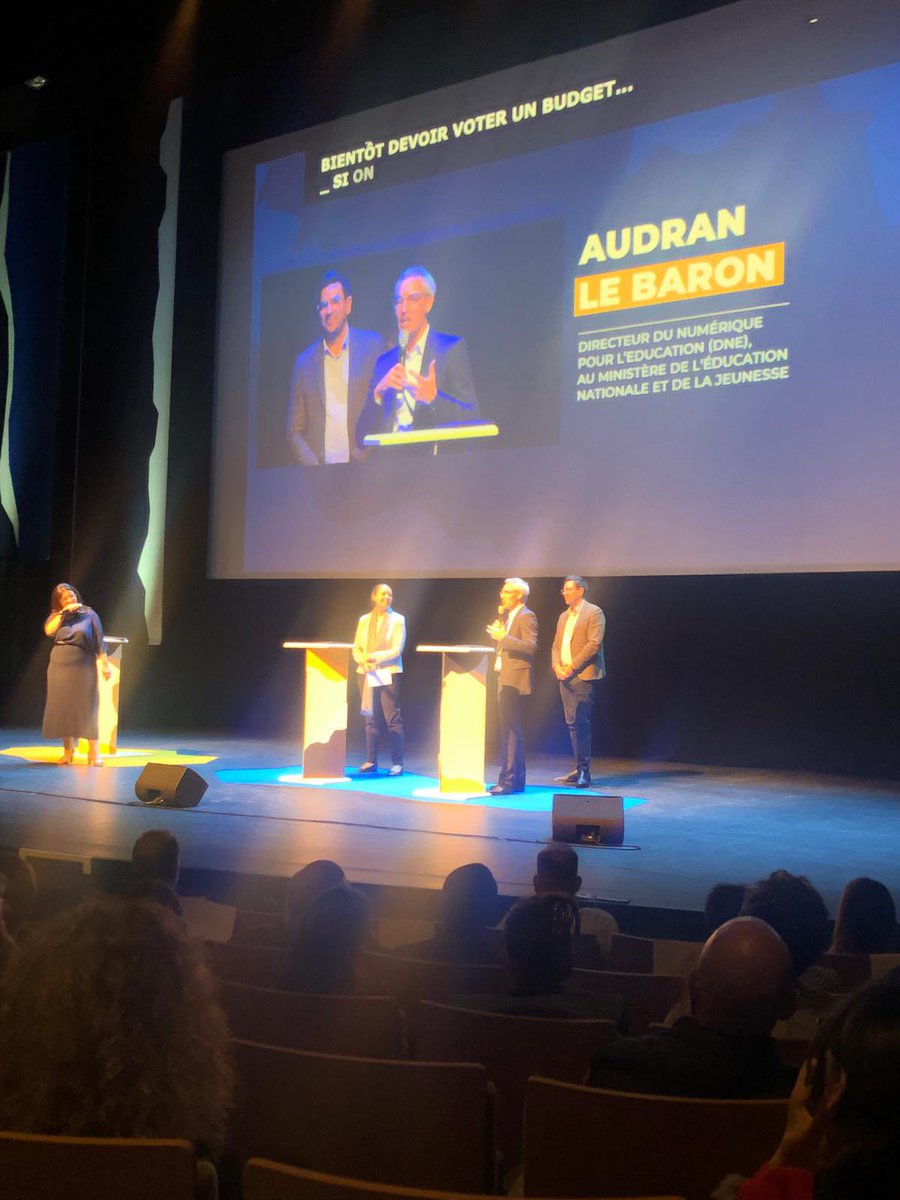 TOULLEC Véronique (@vero_lang) on Twitter photo Ouverture du #nec2024 à <a href="/VilledeChambery/">Ville de Chambéry</a>
👉🏼 « les Communs #numériques , c’est travailler ensemble , au service d’objectifs communs en mode « commun-do » 😀 <a href="/sorianotech/">Sébastien Soriano</a> Ouverture du #nec2024 à <a href="/VilledeChambery/">Ville de Chambéry</a>
👉🏼 « les Communs #numériques , c’est travailler ensemble , au service d’objectifs communs en mode « commun-do » 😀 <a href="/sorianotech/">Sébastien Soriano</a>
