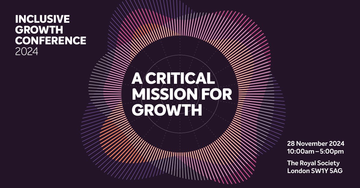 Join us on the 28th of November for CPP’s annual Inclusive Growth Conference!

Keir Starmer and his cabinet have embarked on a critical mission for growth, but how will they deliver it on the scale that's needed?

Register for your free ticket here 👉progressive-policy.net/events/inclusi…