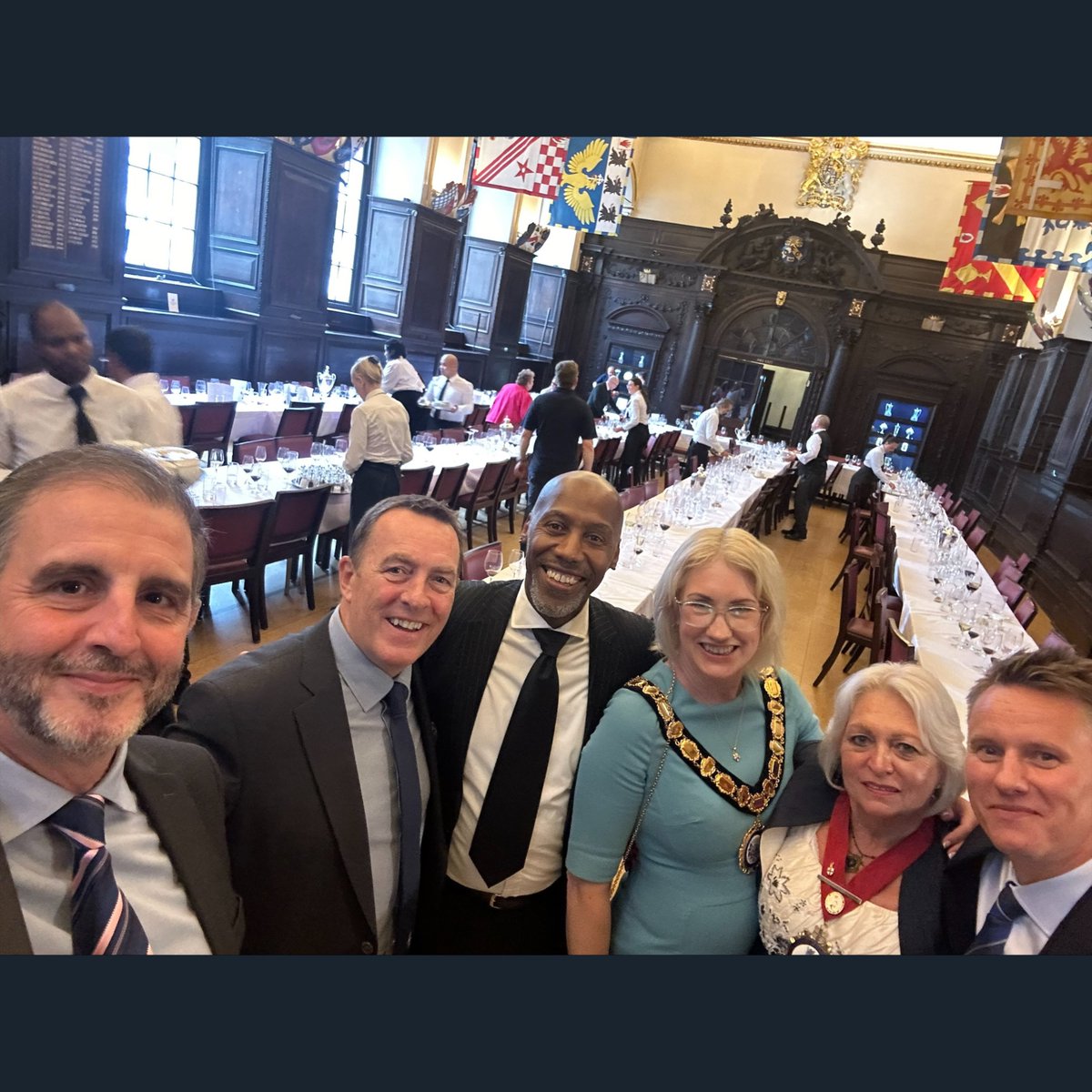 When Chamberlaine met Chamberlain!

We attended the WCEC Military Awards. Our CEO, Terry Sullivan, met OC Chamberlain—a great name connection!
We grabbed a selfie with Master Lorraine Larman and our team.

A fantastic day celebrating excellence in health, hygiene, and cleaning.