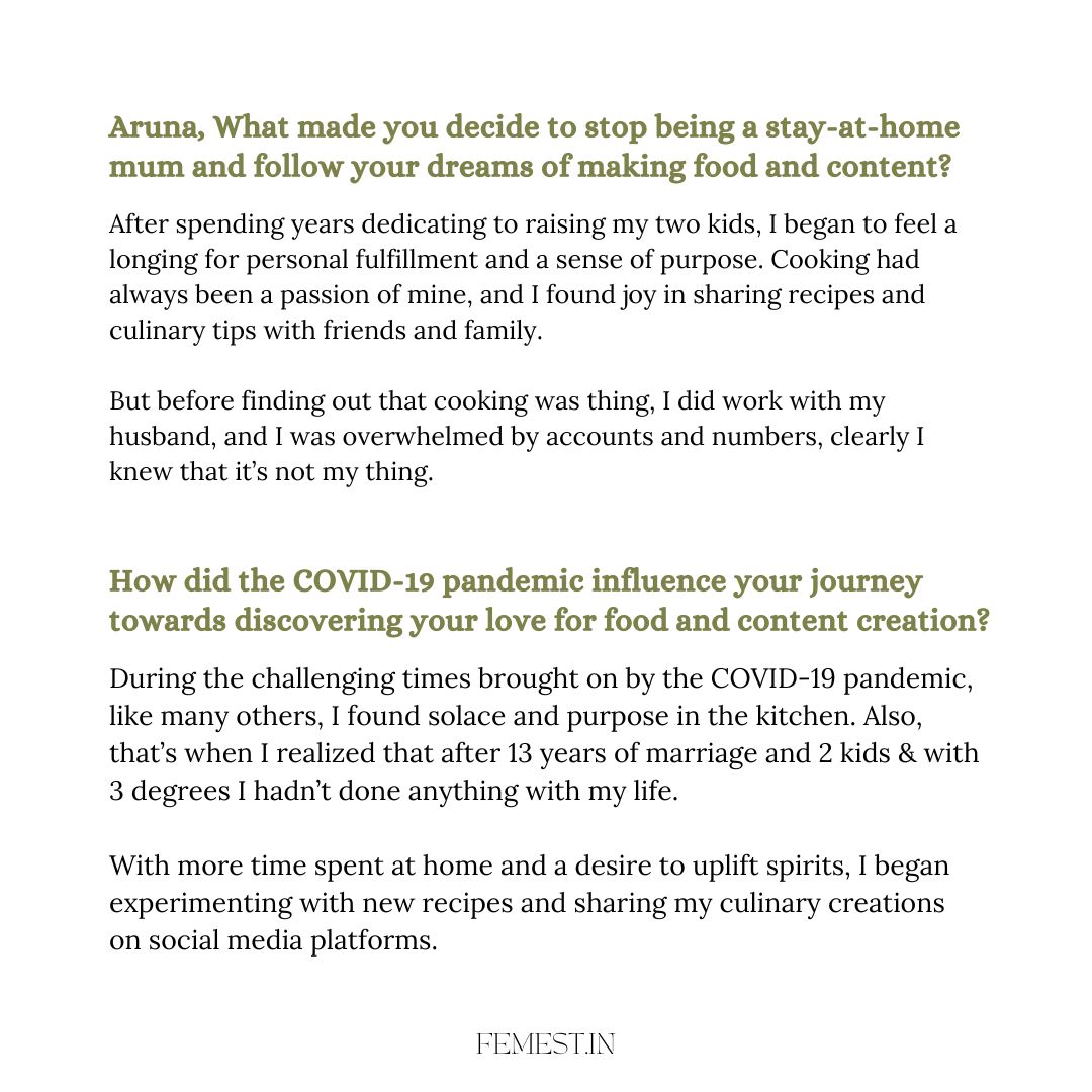 femestmagazine's tweet photo. In Conversation with Aruna Vijay
Embracing Passion and Purpose Through Culinary Creativity
#inconversation #arunavijay #femestmagazine #culinarycreativity #passionandpurpose #masterchefindia #womenmagazine #stayathomemomtochef #overcomingchallenges #globalmagazine #femestage https://t.co/DBmtPchM8u