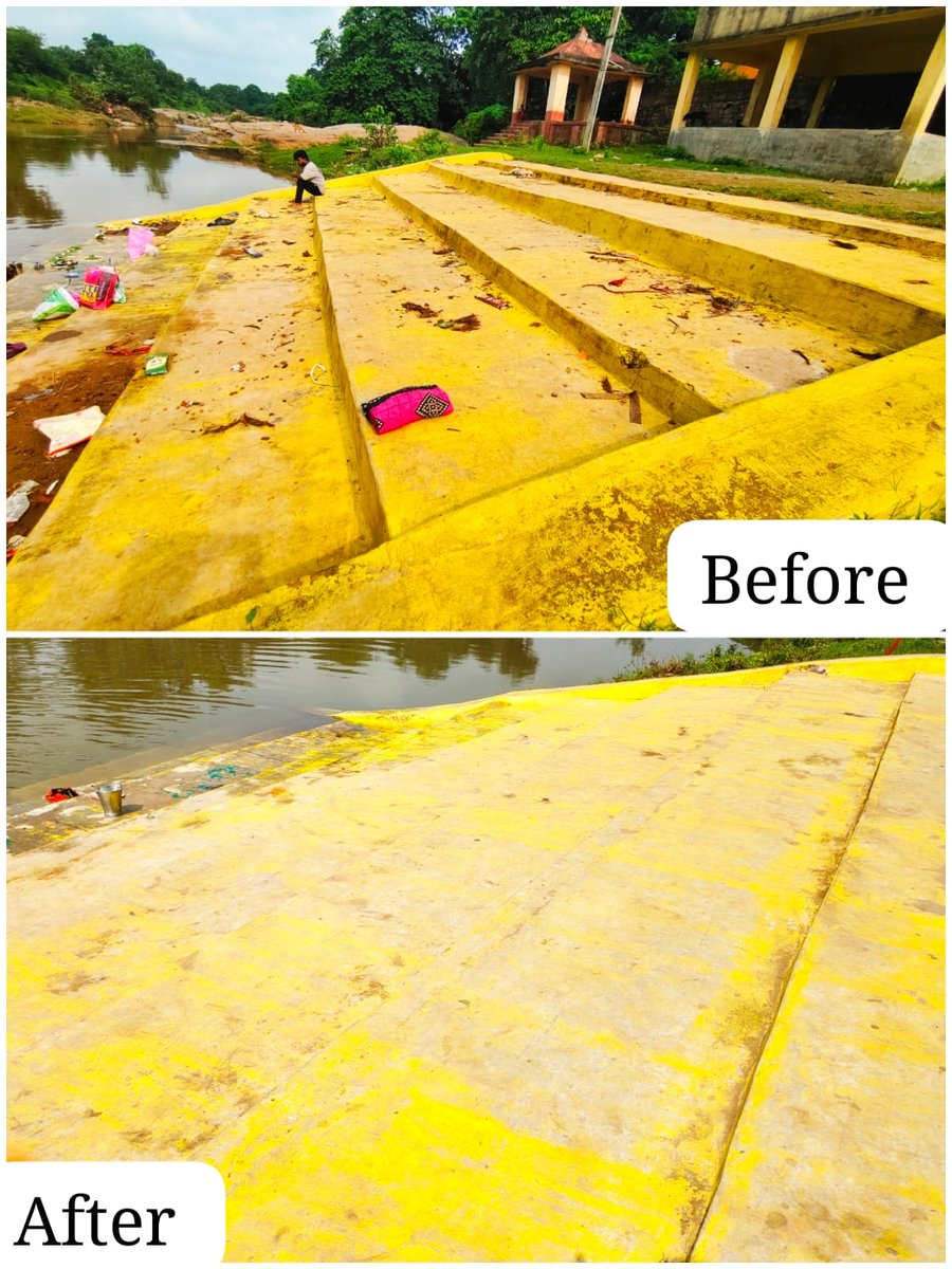 Mass Cleanliness Drive in Spritual Places Under Swachhata Hi Sewa 2024 Programme
#SHS2024 #SwabhavSwachhata #SanskaarSwachhata #SwachhataHiSeva2024 #SwachhBharatMission
<a href="/prodefencechan1/">prodefencechandigarh</a>
<a href="/SwachhBharatGov/">Swachh Bharat Urban</a>
<a href="/SwachhBharat/">Swachh Bharat Mission - Grameen</a>
<a href="/MoHUA_India/">Ministry of Housing and Urban Affairs</a>
<a href="/MoJSDDWS/">Department of Drinking Water & Sanitation (#DDWS)</a>