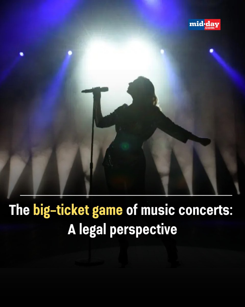 mid_day's tweet photo. Legal issues need to be addressed as we stay excited about our favourite music concerts and band performances

Written by: Ritwik Mehta , Aditya Trivedi

#coldplay #Lifestylenews #Music #Indianmusic #Artsandculture #culturenews

Read more: https://t.co/I91mGbkH0I https://t.co/VU5YIrFkSp