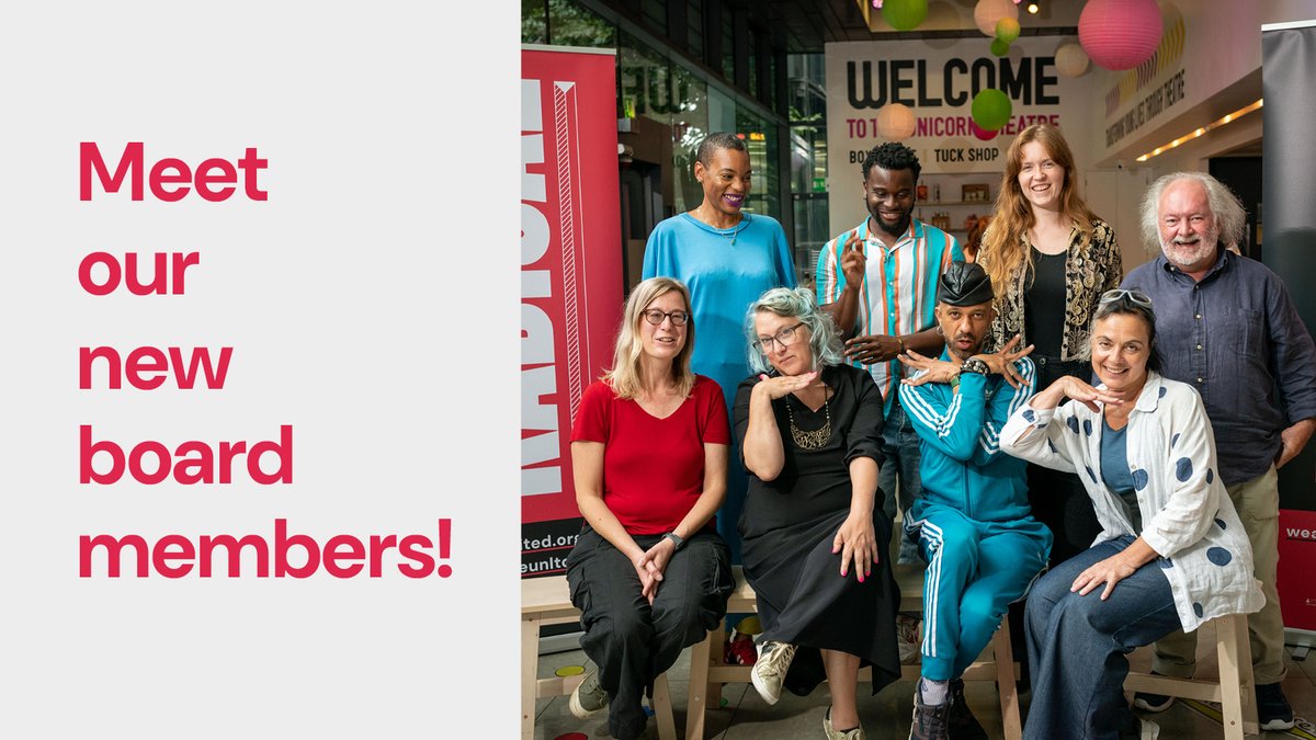 weareunltd's tweet photo. 🧵 We've had the pleasure of welcoming some incredible new members to our disabled led board. We're thrilled to introduce them to you.

Each brings a wealth of experience, passion, and creativity helping us in our mission to challenge ablism and change the cultural sector! https://t.co/QJuORZpRJB