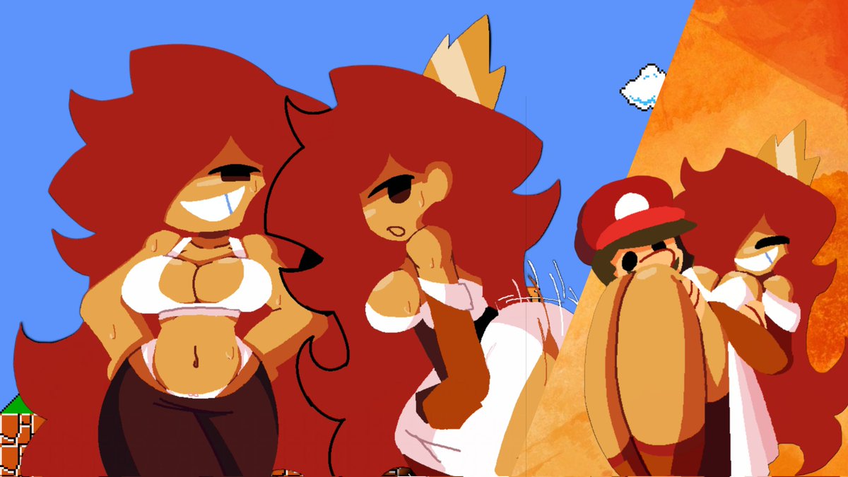 Ya'll wanna be builled by Princess Toadstool so badly, don't ya'll . 😌

Gonna be hella smug and then wholesome with Mario . 👁