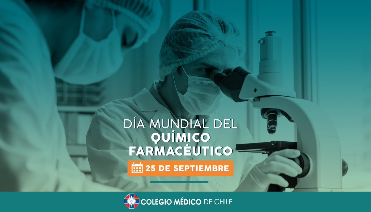 Enviamos un afectuoso saludo a todos los químicos farmacéuticos en su día, agradecemos la gran labor que realizan en poder garantizar el acceso de los pacientes a los medicamentos y el también fomentar su uso responsable. #FelizDía