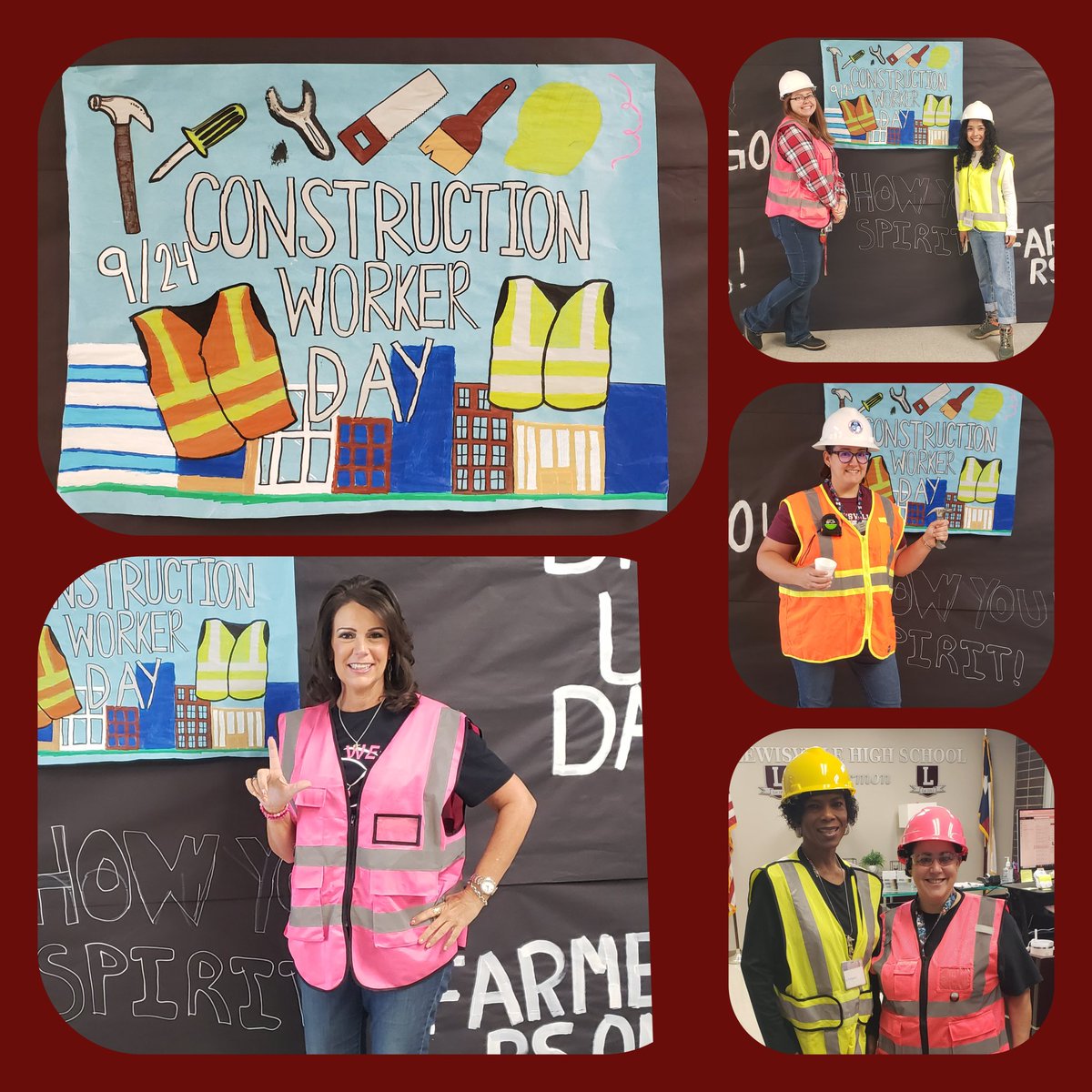 BOTA Week - Construction Worker Day - We are Built Different!  Go Farmers!! Beat Marcus !! <a href="/LHSHarmon/">LHS Harmon Campus</a>