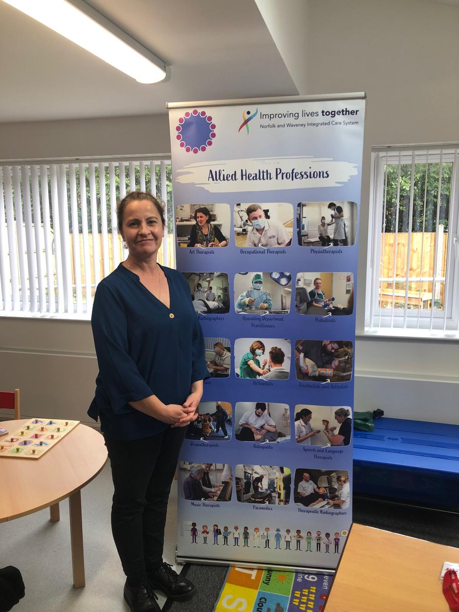 AHP Faculty Norfolk and Waveney (@ahpfacultynw) on Twitter photo One of our fantastic project leads, Melissa, spent yesterday at the 'Living Library' event <a href="/EastNorfolk/">East Norfolk Sixth Form College</a> 6th Form College for year 10 and T Level Health & Social Care students, telling them about our AHP careers.
Weđź’™ to fly the flag for all our professions! One of our fantastic project leads, Melissa, spent yesterday at the 'Living Library' event <a href="/EastNorfolk/">East Norfolk Sixth Form College</a> 6th Form College for year 10 and T Level Health & Social Care students, telling them about our AHP careers.
Weđź’™ to fly the flag for all our professions!