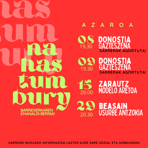 🔥AZAROA POTENTE DATOR LAGUNOK🔥

zein herritan ikusiko dugu elkar???