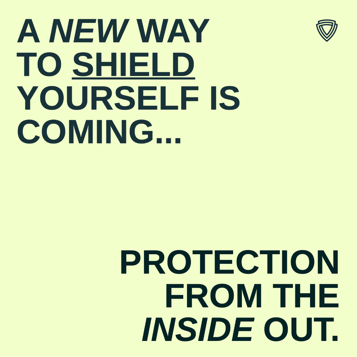 Get ready for something powerful! We're about to launch something incredible: IMMUNESHIELD, a whole new way to stay protected.🛡️

Sign up for exclusive pre-sale access to get it before anyone else LINK IN BIO

#VirustaticSHIELD #IMMUNESHIELD