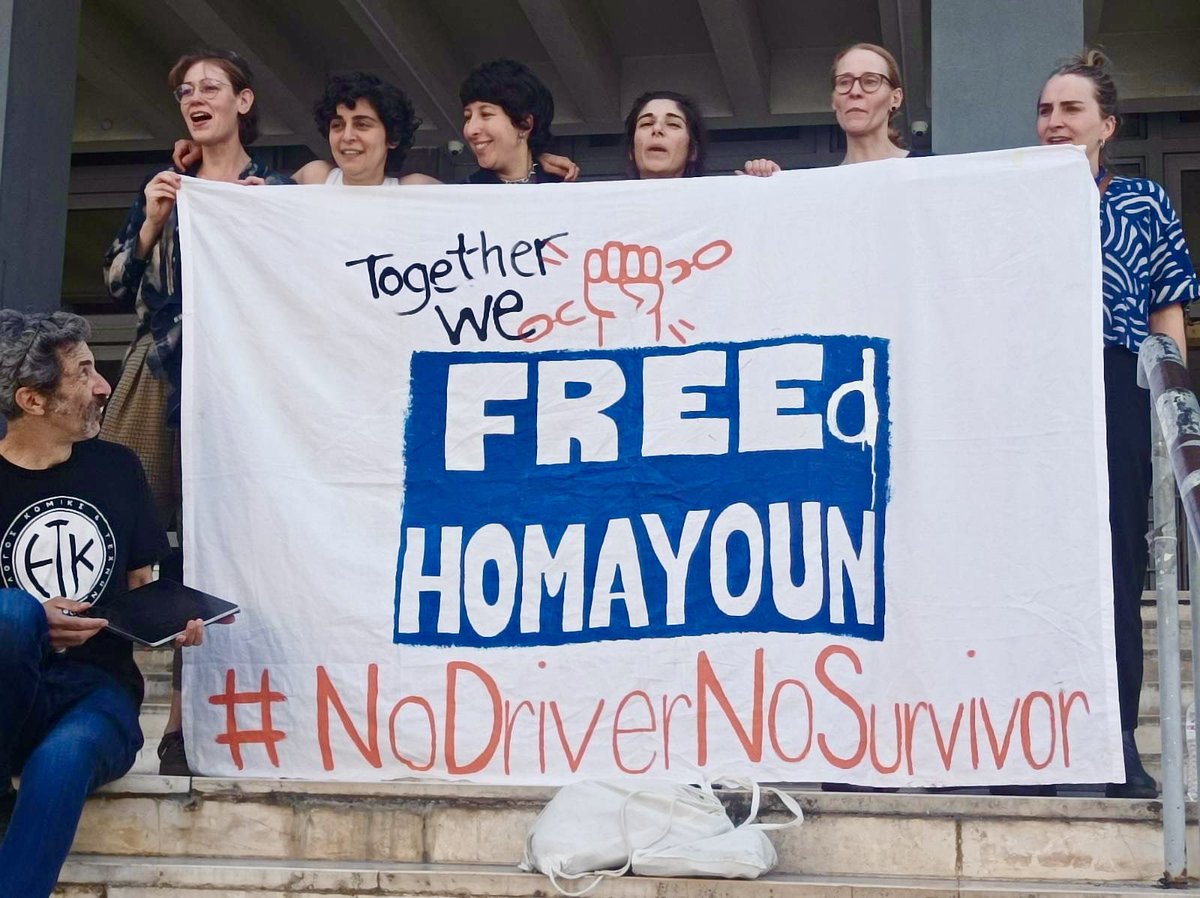 No words. Together we freeD Homayoun.