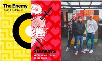 gigview's tweet image. . @theenemyband x @thesubways 
THE TWO BANDS COVER EACH OTHER’S ANTHEMS TO CELEBRATE THE ‘INDIE TIL I DIE’ TOUR - BOTH TRACKS OUT OCTOBER 10TH, RELEASED VIA ALCOPOP! RECORDS
WATCH A TEASER HERE &amp;amp; more gigview.co.uk #music #news #theenemy #thesubways #tour