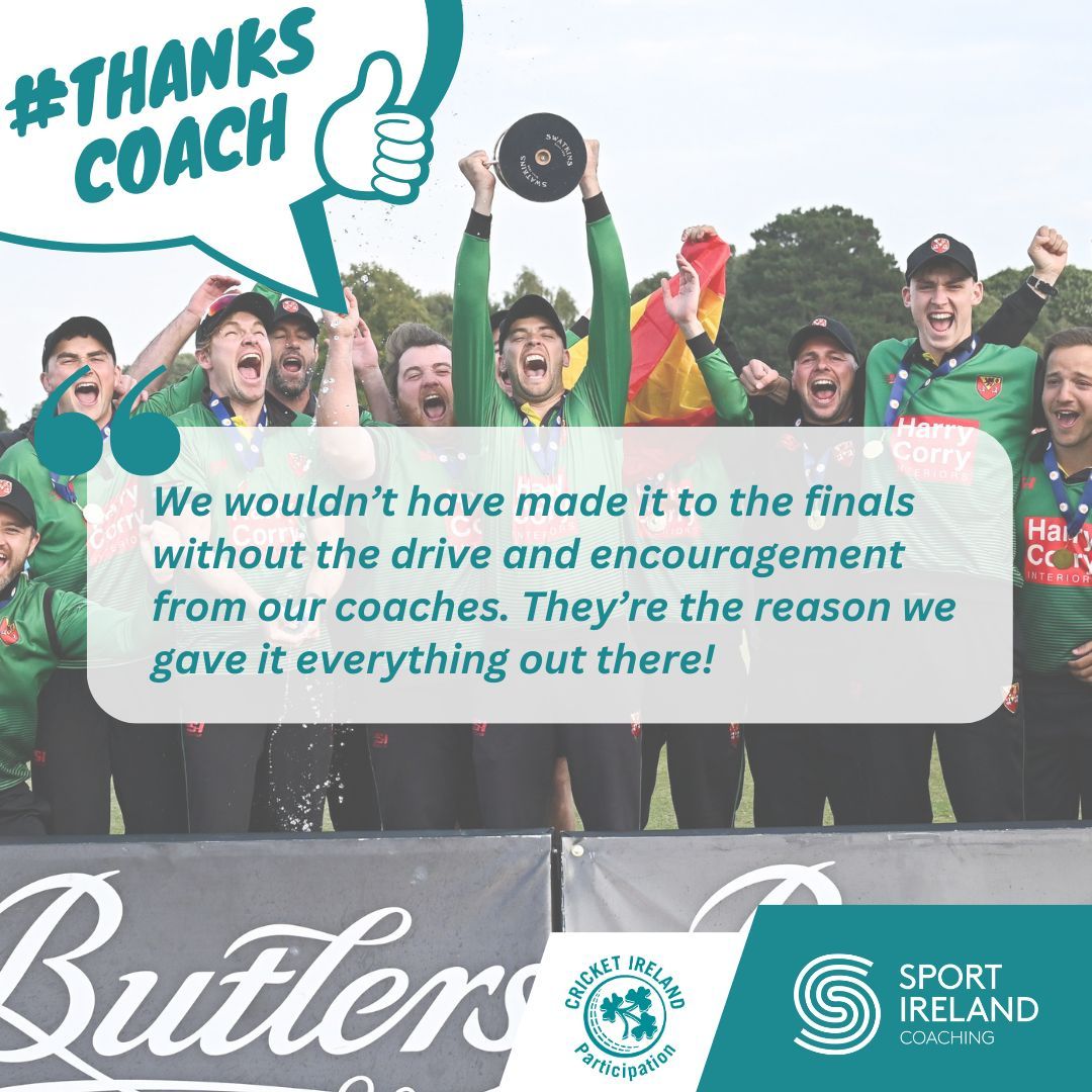 🎉 #ThanksCoach – Celebrating Club Cricket Coaches! 🎉

Let’s give it up for our club coaches! Their guidance, support, and passion help us play our best. 🏏🩵

See what players are saying about their coaches and share your own shoutout with #ThanksCoach!  

#ClubCricket
