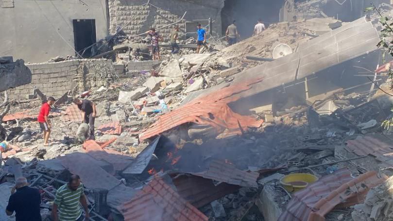 The lsraeli aggression on southern Lebanon continues for the 3rd consecutive day.