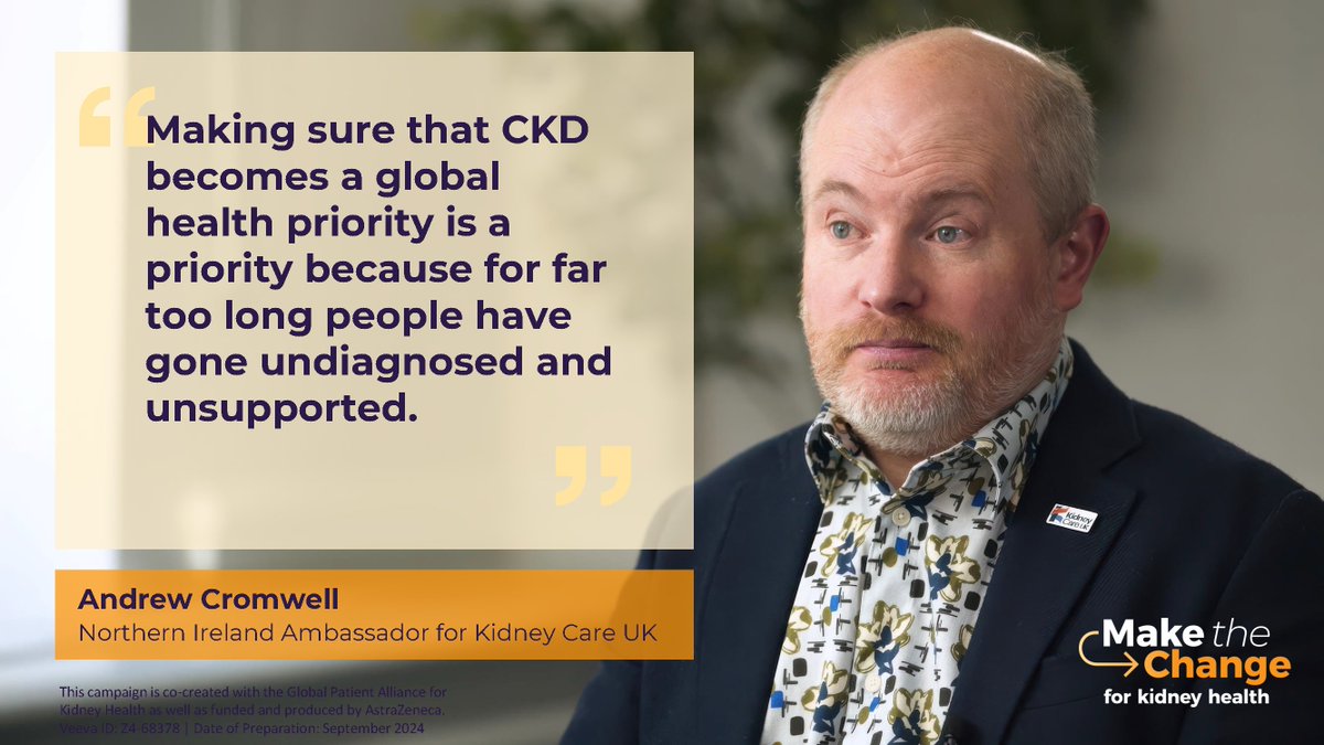 #ChronicKidneyDisease (#CKD) is having a significant and measurable impact on health systems worldwide, yet often goes overlooked.
With the United Nations High Level Meeting on non-communicable diseases on the horizon, now is the time to drive recognition for CKD... (1/3)