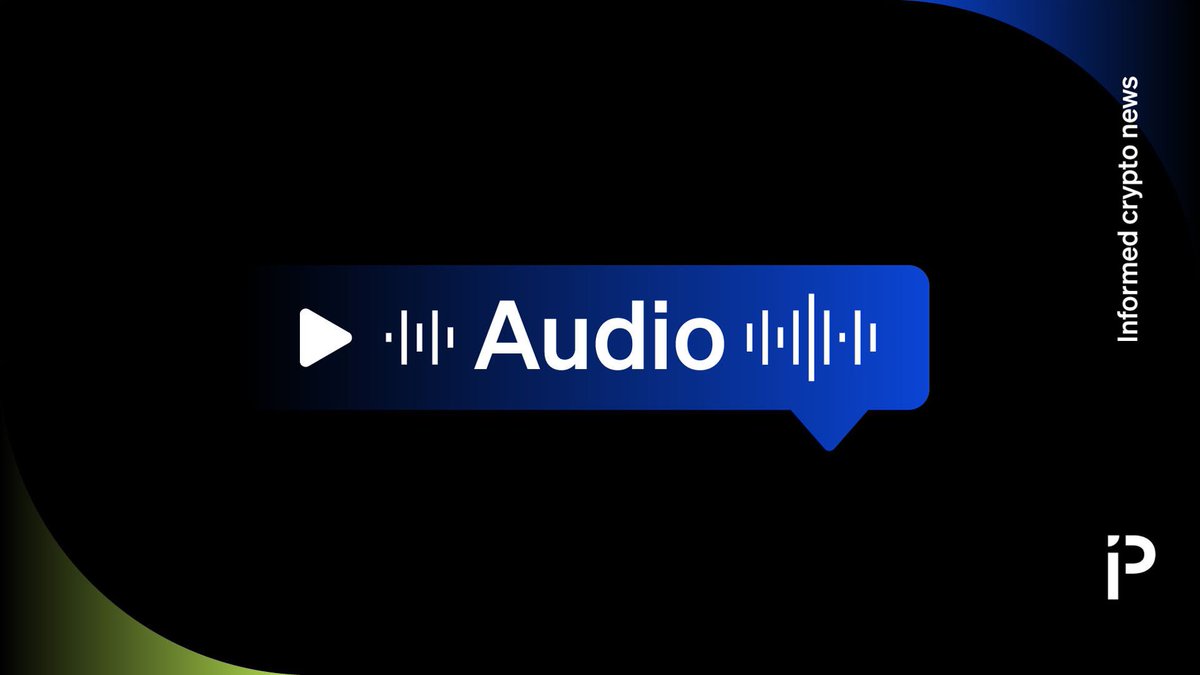 Protos's tweet photo. Audio is back! Play our coverage in-article, on our homepage, or wherever you get your podcasts. 

Happy listening 🎧 https://t.co/r9ChN6x9di
