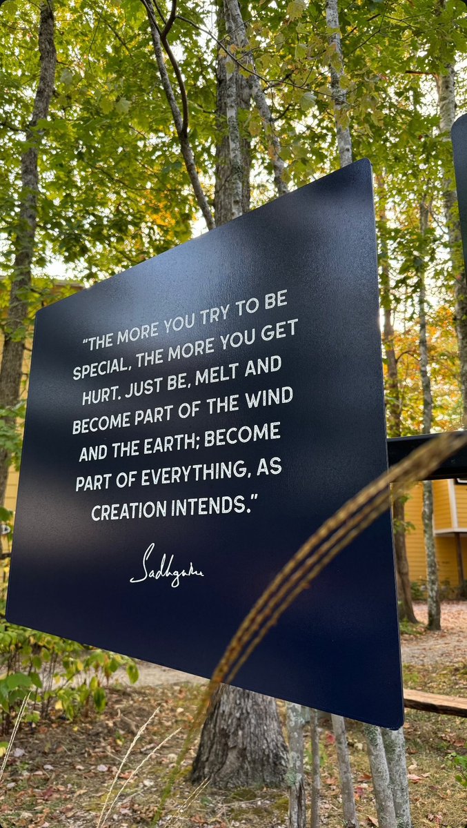 yoga_with_kush's tweet photo. As seen in III, Tennessee, US Ashram 🌸

#SadhguruQuotes https://t.co/9CUzLblEyP