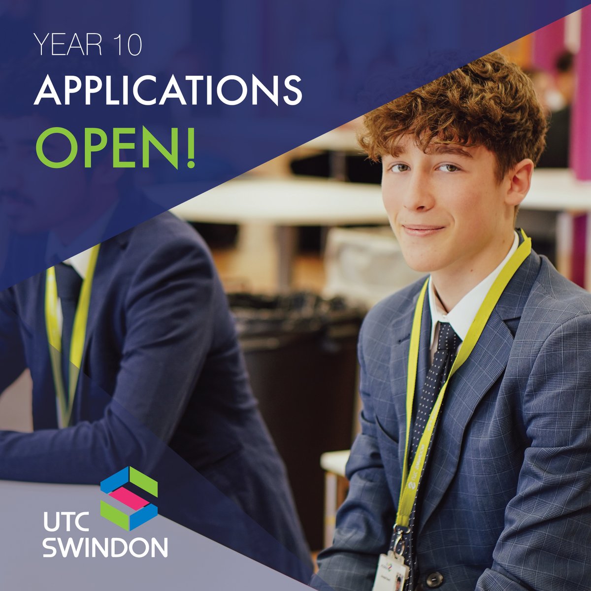 utcswindon's tweet photo. 👉  YEAR 10 APPLICATIONS NOW OPEN! 👈

Year 10 applications for the 2025/26 school year are OPEN.

Follow the link at https://t.co/cg8UXZdqZi to apply. Spots are limited, so don’t miss out!

*Sixth Form applications will be opening very soon.

**Open evening 3 October from 5pm https://t.co/Syh2s7E9NP