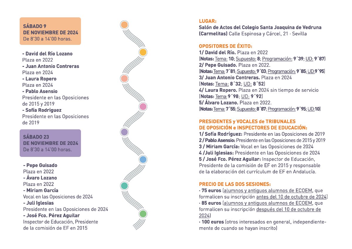 ecoem_sa's tweet image. #FormaciónComplementaria – #EducaciónFísica de #Primaria #Maestros i.mtr.cool/kvuosbampi