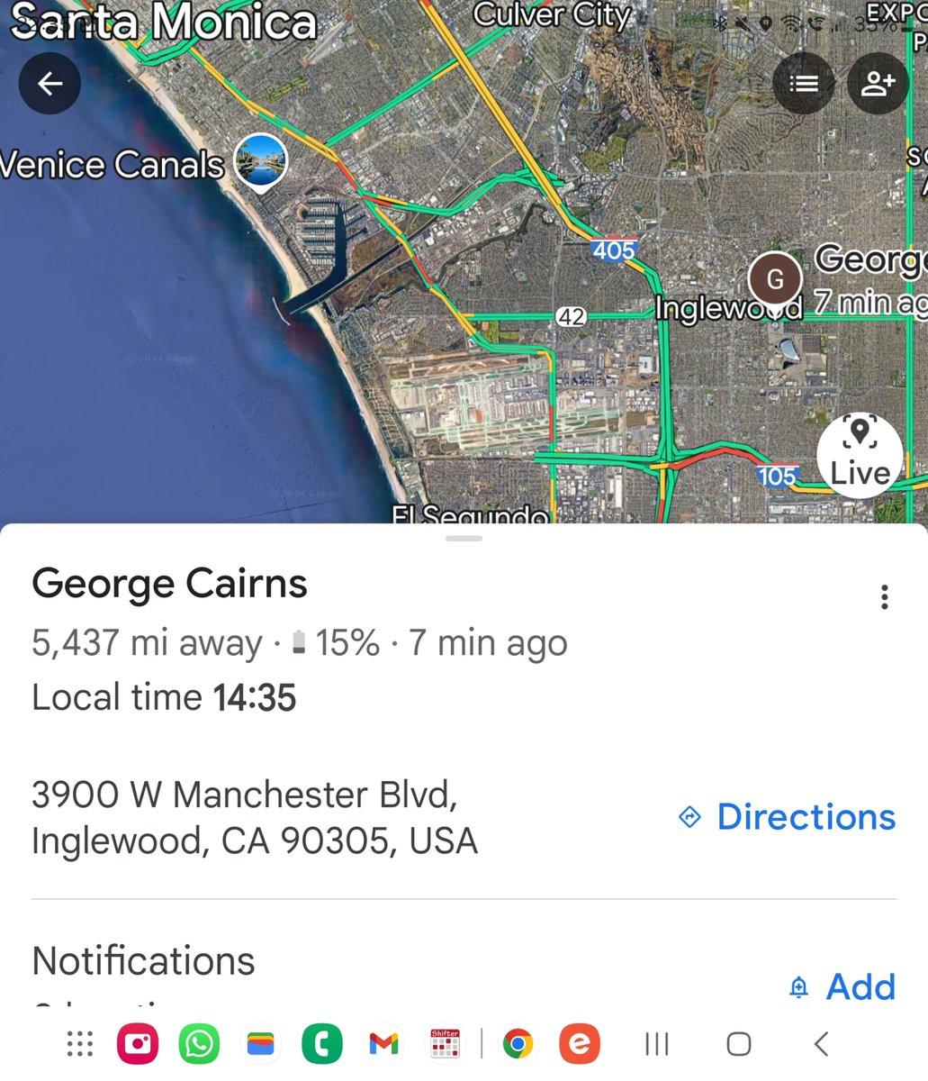 GeorgeCairns19's tweet image. Not sure how #LinkinPark did it, but throughout the entire concert in the 02 London last night, I was apparently in Los Angeles! #gpsspoofing