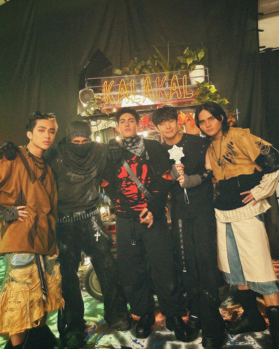 SB19Official's tweet photo. we're born to take it~ 

🛺 Watch 'KALAKAL' Music Video here:
🔗:https://t.co/3gE97KjLCF

#KALAKAL #KALAKALMV
#SB19 #GLOC9 #SB19xGLOC9 https://t.co/FZgxFadQh6