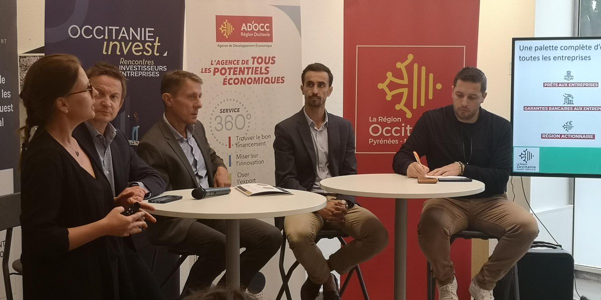 #Gard [Sur le terrain] Une matinale sur le #financement haut de bilan avait lieu hier à #Nîmes.
L'occasion de découvrir comment lever des fonds ou convaincre des investisseurs de soutenir la #croissance de son #entreprise, avec nos partenaires <a href="/IrdiCapital__I/">IRDI Capital Investissement</a>  et l'#Aris.