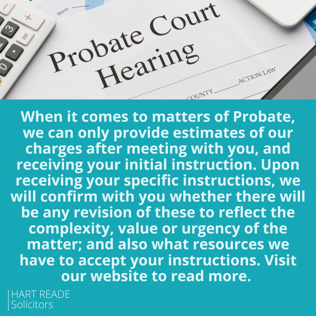 HartReade's tweet image. #probatelaw #probateadministration #probate #law  hartreade.co.uk/probate-admini…