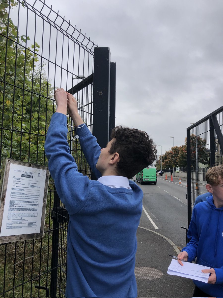 Ardgillan College Climate Action (@ardgillanca) on Twitter photo TY Green Schools students have put up air quality monitors around school grounds as part of a <a href="/GLOBEIreland/">GLOBE Ireland</a> national campaign.
You can keep the air clean by walking or cycling to school when possible! #ClimateAction TY Green Schools students have put up air quality monitors around school grounds as part of a <a href="/GLOBEIreland/">GLOBE Ireland</a> national campaign.
You can keep the air clean by walking or cycling to school when possible! #ClimateAction