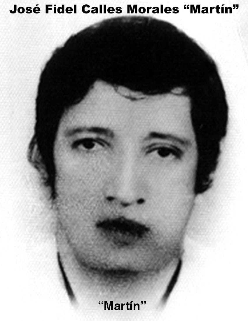 25/09/1987. Cae combatiendo José Fidel Calles Morales  “Martín”. En marzo de 1982 fue el único sobreviviente de la emboscada a los periodistas holandeses. “Martín” era jefe logístico de la agrupación de batallones Felipe Peña Mendoza, murió en el área de Corral Viejo, Tenancingo