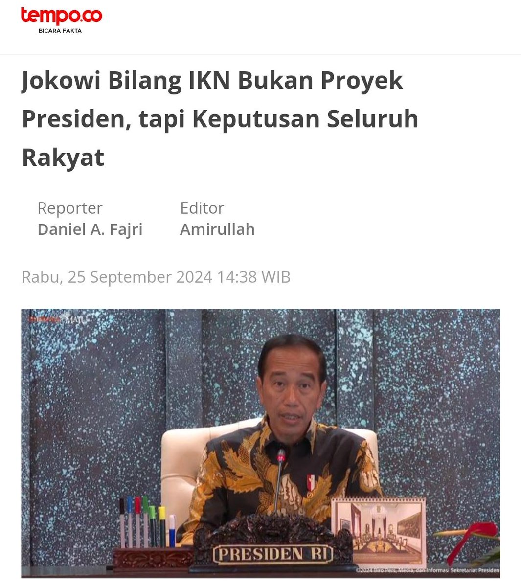 Tan_Mar3M's tweet photo. Proyek ambisiusnya gagal.
Eh yg disalahin rakyat...

Gue bukan rakyat lu mul. https://t.co/0alqVpkPJF