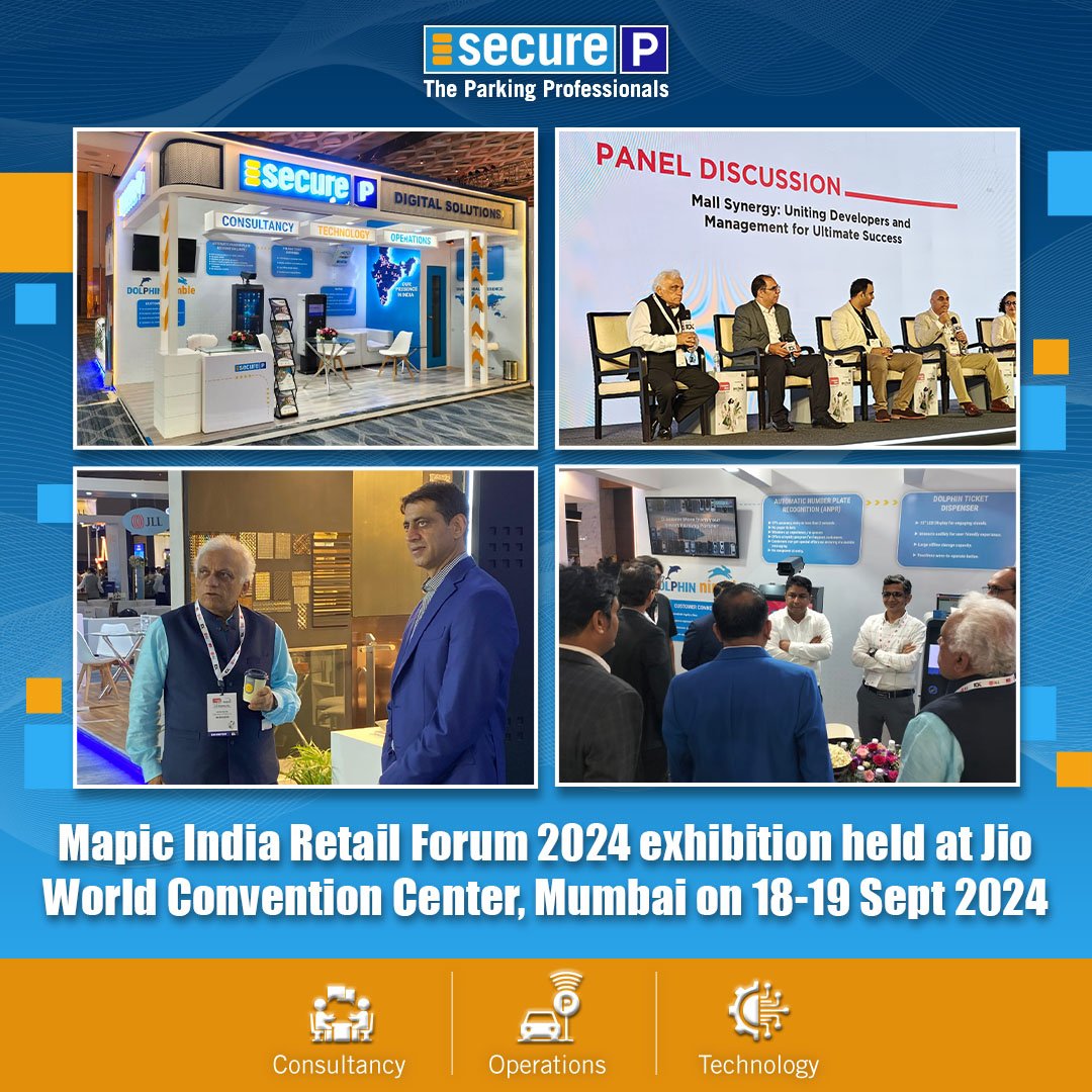 SecureParkingIn's tweet photo. We're thrilled to have participated in #MAPIC2024, held at the Jio World Convention Center in Mumbai. It was an incredible opportunity to engage with industry leaders and connect with valued clients who continue to inspire us to push boundaries in the world of parking solutions. https://t.co/lixjRBjldu