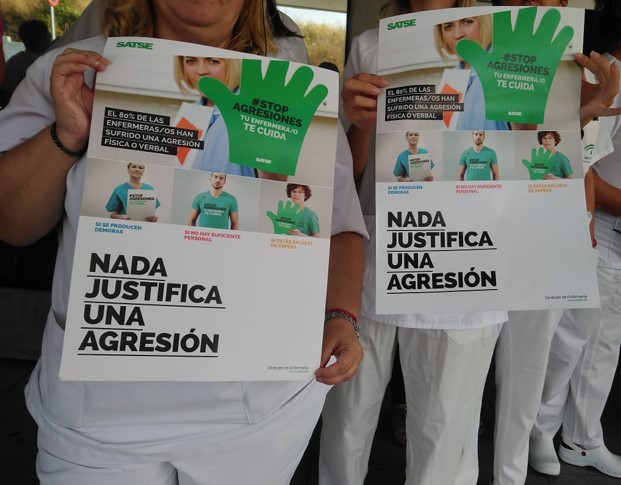❌#SATSE Cádiz se concentra en el Hospital de Jerez para condenar la última agresión a una enfermera en las urgencias del centro.

🖐 ¡Nada justifica una agresión!
Toda la información aqui: 

diariodejerez.es/jerez/satse-de…
 
A través de <a href="/diariodejerez/">Diario de Jerez</a>

#StopAgresiones 
#ToleranciaCero