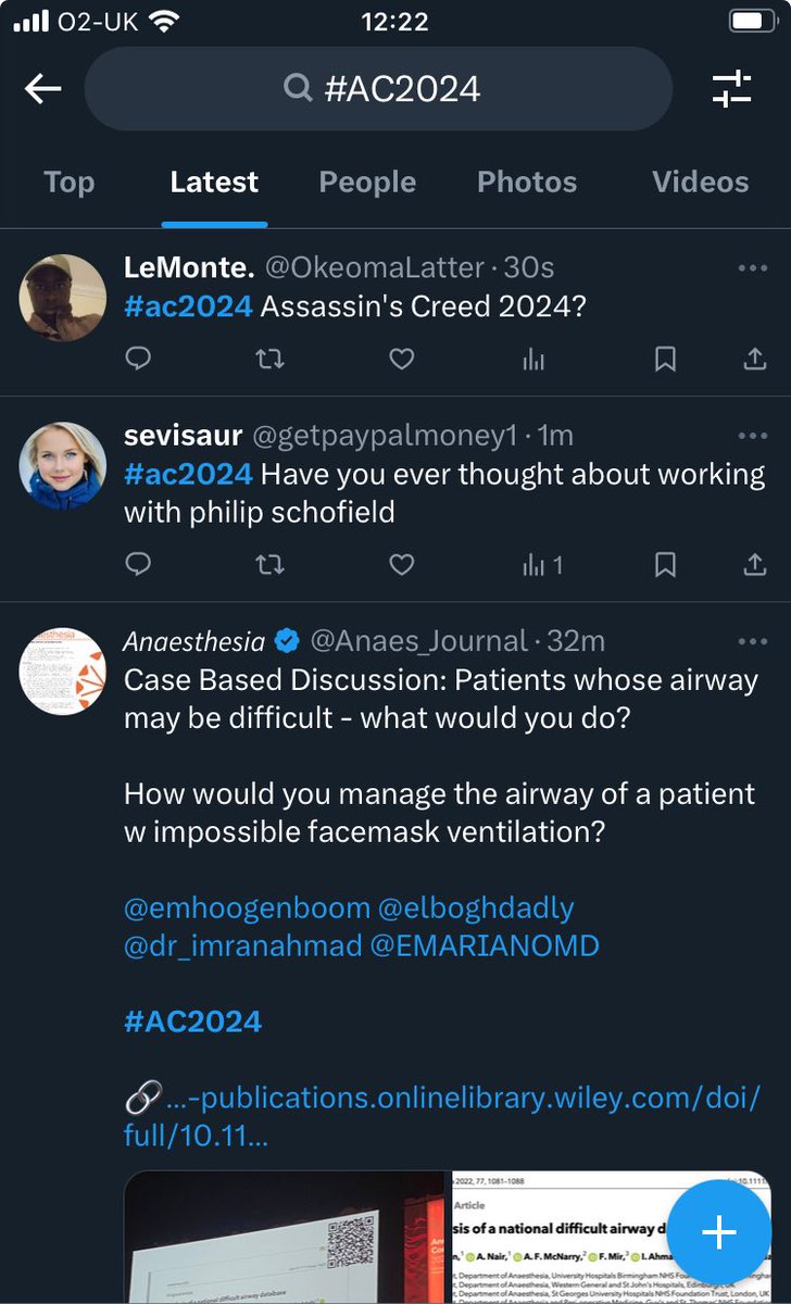 AssocAnaesSteph's tweet photo. When campaign hashtags collide! 🤨
#AC2024 https://t.co/yZf799Xuj6