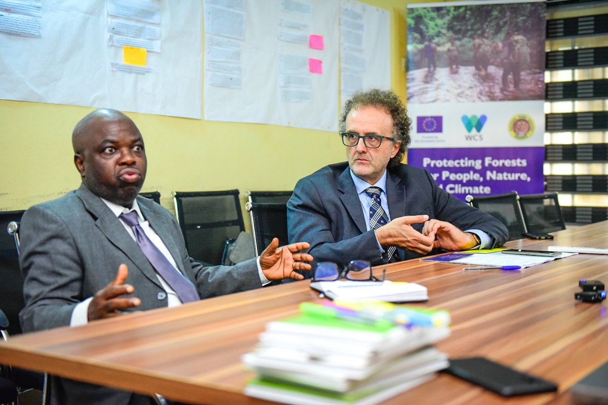 As part of the EU's strategy to boost sustainable cocoa production in #Nigeria, the EU Delegation, led by the Head of Cooperation, Massimo De Luca, is meeting with the Wildlife Conservation Society in Cross River State ahead of a larger stakeholder discussion. #EUinNigeria