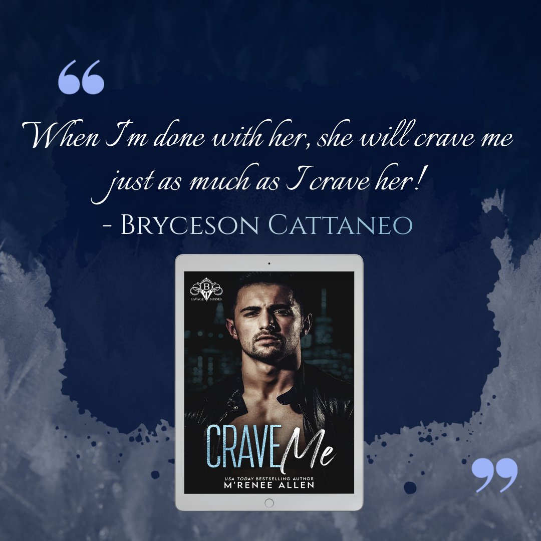 SirenAllen's tweet photo. 🩵Preorder Alert!🩵 
He will do whatever it takes to make her crave him as much as he craves her. Preorder Crave Me today and prepare to fall in love with a BOSS from the Cattaneo crime family! 
https://t.co/RMhgpVgbRp 
#SavageBosses #MafiaRomance #IRromance https://t.co/aH2Al8zYzC