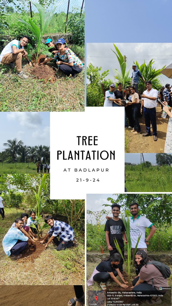 nss_kc's tweet photo. 🇮🇳 Jai Hind 🇮🇳 
Today’s trees are tomorrow’s shade. Let’s plant hope and watch it grow! Together, we can make a difference. 🌳 #TreePlantation #GreenFuture
#tree #savetree @MaharashtraNSS @ConnectingNss @_NSSIndia https://t.co/fWRXazK1rD