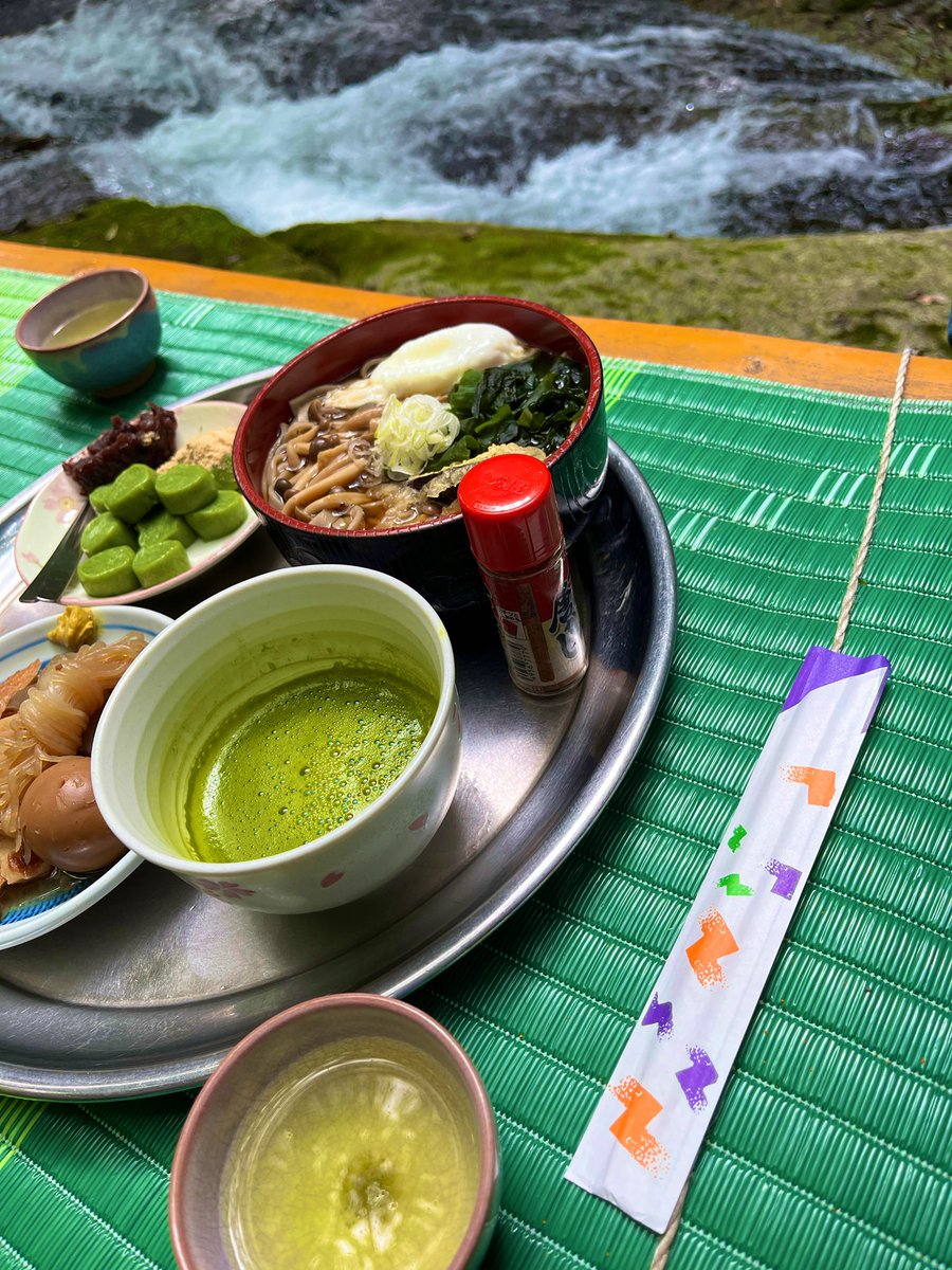 RokMemory's tweet image. 栃木県の小太郎茶屋さん🍵
自然堪能しながらの蕎麦旨すぎだし、水が綺麗で心が洗われちゃいました！！

帰りに焼肉も食べて良い休日になりますた

解散後にそのままZONE6戦突入後24時間が経とうとしてます🔥
2489側も粘ってるし頑張るど〜