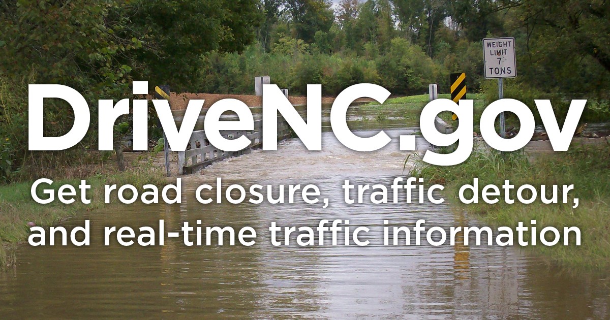 NCDOT tweet media
