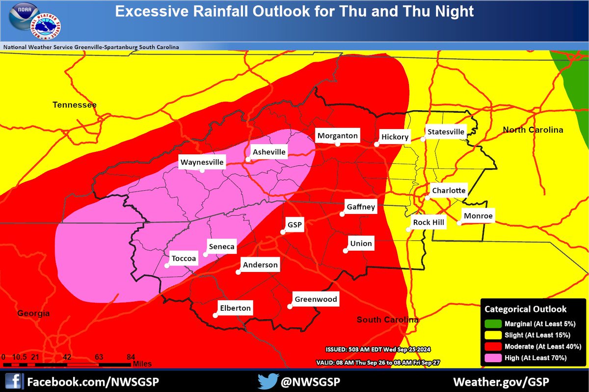 NWS GSP tweet media