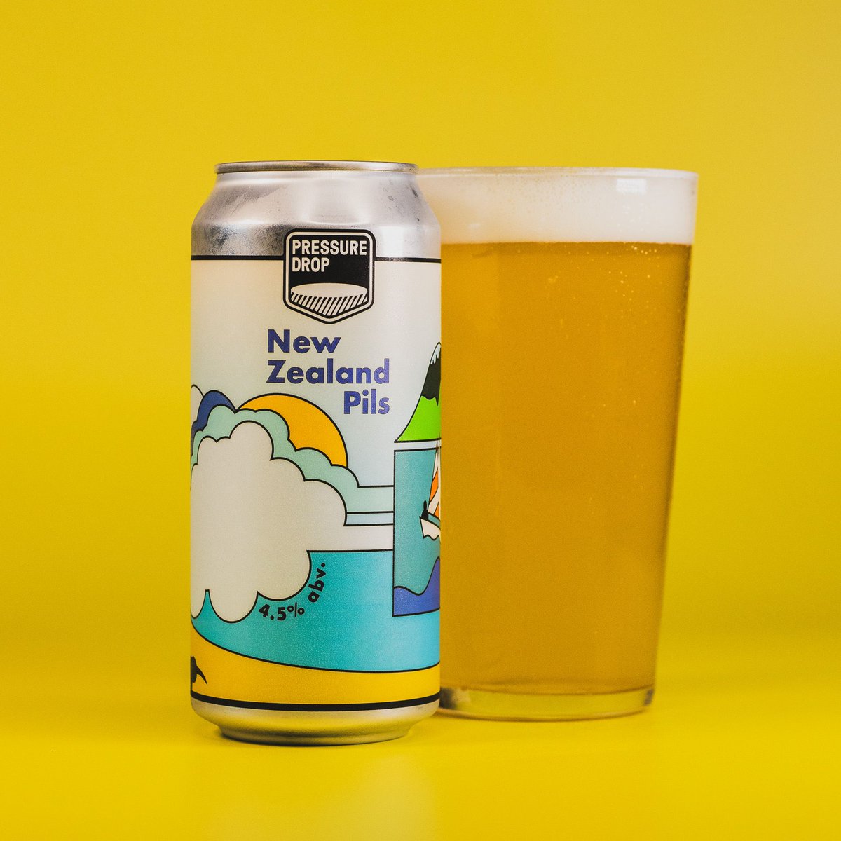 This is a very special little lager! 
Crisp as a bell and singing with fresh, clean hops from the land of the long white cloud. 
This is what beer dreams are made of! 
Coming at ya this Friday 💨